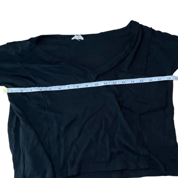 Pol Balloon Sleeve Crop Layering Top - Picture 5 of 8